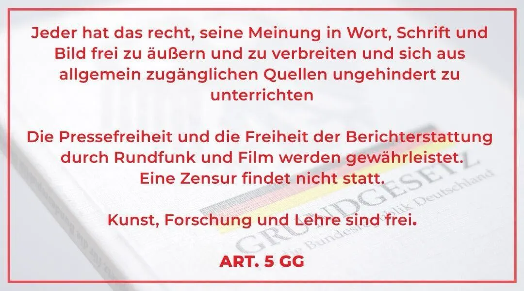 Artikel 5 GG