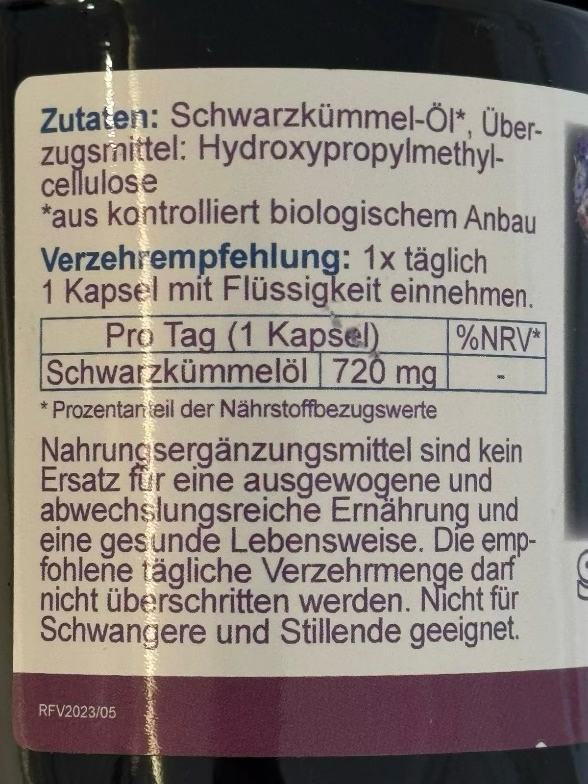 Flasche 2 von hinten Flasche 2 von hinten